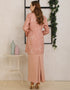 BAJU KURUNG PAHANG MODEN KAIA (DUSTY PINK)
